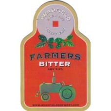 Bradfield Brewery Farmers Bitter Pump Clip